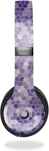 Carbon Fiber Skin Compatible with Beats Solo 4 - Awesome Alpacas - Premium 3M Vinyl Protective Wrap Decal Cover - Easy to Apply | Crafted in The USA by MightySkins in Kuwait