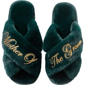 Bridal Slipper Bridesmaid Gifts Bridal Shower Wedding Forest Green Bridal Shower Bachelorette Gifts 6068