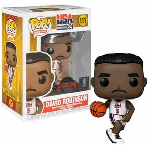 Funko Pop NBA: Legends - David Robinson 92 Team USA White