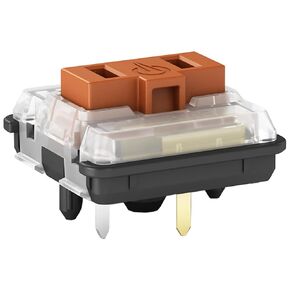 Kailh Choc Low Profile Switch Tactile Switch 5-Pin Switches 1350 Chocolate for Mechanical Gaming Keyboard Switch(Brown,10pcs)