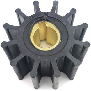 Water Pump Impeller Replaces Volvo Penta 831182, 835182, 875573, 875575-3, 21951350 & Johnson 09-801B-1 Yanmar 145410-46090 124310-46090 Jabsco 4568-0001-P