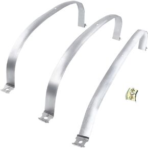 A-Premium Fuel Tank Straps Compatible with Volkswagen Jetta Golf 1985-1999 Corrado 1990-1991 Cabriolet 1993 Cabrio 1995-1999 3-PC Set