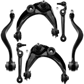 ASTARPRO 6pcs Front Suspension Kit Front Lower Upper Control Arms with Ball Joints Compatible with 2007-2012 Ford Fusion| 2007-2012 Lincoln MKZ| 2007-2011 Mercury Milan