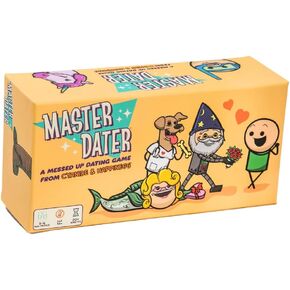 Master Dater by Cyanide & Happiness - a Mixed up Dating Party Game for 3-8 Players, Card Game for Parties