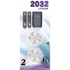 (2Pack) CR2032 Remote Key FOB Battery OEM case Shell Replacement for Mazda 2019-2021+ 3 6 CX-30 CX-5 CX-9 MX-5 Miata RF CX 30 5 9 Smart Key Remote Keyless Fob fits with FCC ID: WAZSKE11D01,WAZSKE13D03