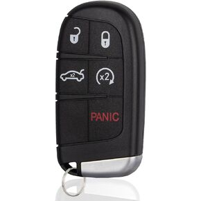 Key Fob Replacement Compatible with 2011 - 2018 Dodge Charger / Chrysler 300 / Dodge Challenger / Dodge Dart Keyless Entry Remote Smart Key (M3N-49821302 ) Set of 1