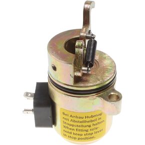 HOLWELL 12V Fuel Shut Off Solenoid 04170534R 04270712 compatible with Deutz BF4M1011F 1011 Engine Case 360 Backhoe Gehl SL5635 SL6635 5635DXT 5635SX 5635SXT 6635DXT 6635SXT Bobcat Skid Steer Loader