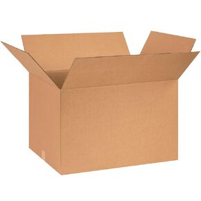 AVIDITI 26 x 18 x 16" Corrugated Boxes 26"L x 18"W x 16"H, Pack of 10 | Shipping, Packaging, Moving, Storage Box for Home or Business, Strong Wholesale Bulk Boxes