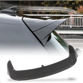 Golf 8 Roof Spoiler for Volkswagen VW Golf 8 Mk8 GTI R 2021-2023 Rear Trunk Spoiler Top Window Wing Factory Outlet (Carbon Look)