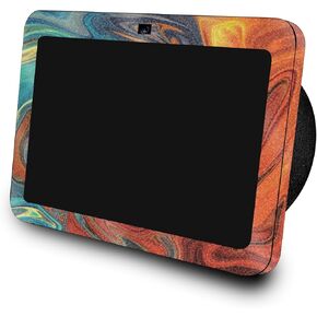 Glossy Glitter Skin Compatible with Amazon Echo Show 8 (3rd Gen, 2023) - Lava Water - Premium 3M Vinyl Protective Wrap Decal Cover - Easy to Apply | Crafted in The USA by MightySkins