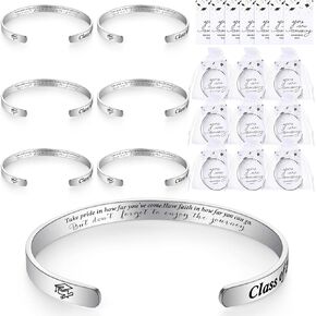 8 مجموعات من أساور التخرج، هدايا تفخر بمدى تقدمك، أساور ملهمة بالجملة، سوار شكرًا لك مع بطاقات التخرج، حقائب الأورجانزا لفئة 2024 من خريجي الكلية، صديق in Kuwait