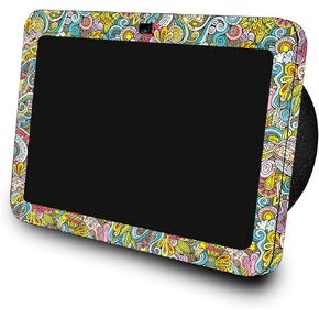 Carbon Fiber Skin Compatible with Amazon Echo Show 8 (3rd Gen, 2023) - Nest Sketch - Premium 3M Vinyl Protective Wrap Decal Cover - Easy to Apply | Crafted in The USA by MightySkins