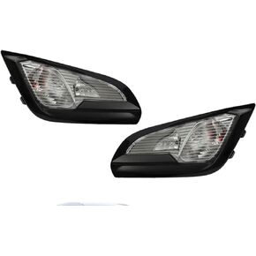 labwork Left Driver & Right Passenger Sides Fog Lights Assembly Replacement for EcoSport 2018-2022 Fog Lights Driving Lamps with Bezel FO1038179, FO1039179