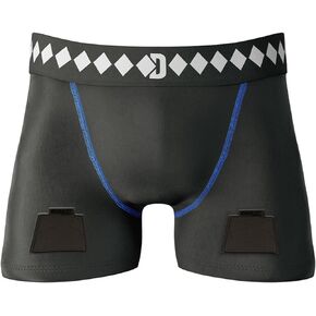Diamond MMA Hockey Jock Short With Built-in Jock Strap & Athletic Cup Pocket