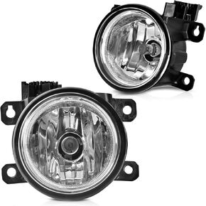 AUTOSAVER88 Fog Lights Compatible with 16-18 2016 2017 2018 Pilot Fog Light Replacement, Fog Lamps with Bulb H11 12V 55W