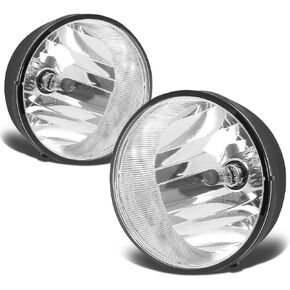 DNA MOTORING FL-TTA05-AM Fog Light With Switch Driver & Passenger Side Enhance visibility [Compatible with 08-16 Sequoia / 04-07 Solara / 05-12 Tacoma]