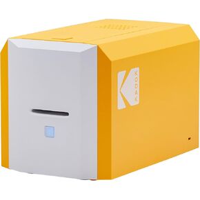 KODAK ID100S Photo ID Card Printer, Easy to Use, Compact, Single Sided Color Printing, 300x1200dpi Edge-to-Edge Printing, Hand Feeding