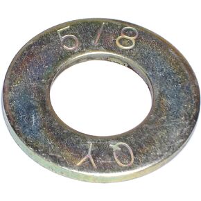 014973321208 Grade 8 SAE Flat Washers, 5/8, Piece-10