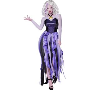 Spirit Halloween The Little Mermaid Adult Ursula Costume – Disney Villains | Officially Licensed | Group Costume