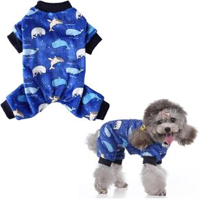 Adorable Zebra Pet Dog Clothes, Dog Cold Weather Coats, Comfy Velvet Winter Warm Dog Pajamas Coat Jumpsuit Sweater Costume Apparel 4 Legs Dog Clothes for Small Dogs Cats Boy Girl Grey Small