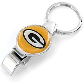 NFL Architect Bottle/Can Opener Keychain - Beverage Bottle Opener - Keychain Accessories for Keys, Bags & Purses