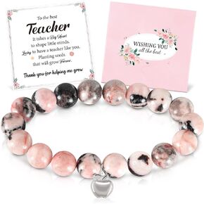 Erweicet Teacher Appreciation Gifts for Women, End Of Year Teacher Appreciation Gifts Bracelet from Students for Women