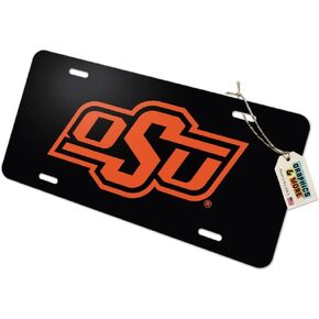 Oklahoma State University Cowboy Logo Novelty Metal Vanity Tag License Plate