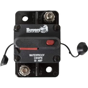 Buyers Products 50 Amp Circuit Breaker with Auto Reset