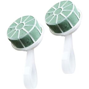 ARTIBETTER Wedding Bouquet Holder 2pcs Bridal Handle Bouquet Plastic Artificial Foam Handle with Mud for DIY Bridal Flowers Wedding Floral Arrangements Gardening Supplies L