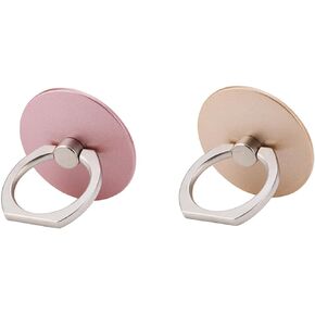 Cell Phone Finger Holder, 2 Pack Universal Cell Phone Ring Grip Stand, 360° Rotation Finger Grip