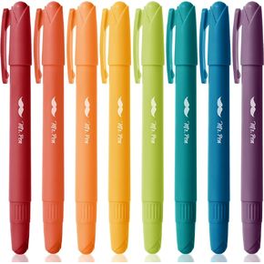 Mr. Pen- Gel Highlighter, 8 Pack, Assorted Colors, Bible Highlighters No Bleed, No Bleed Highlighters, Bible Highlighter, Bible Markers, Gel Highlighters for Bibles, Highlighter