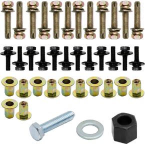 39Pack Car Pedal Screw mounting kit Replacement for Dodge Ram 1500 2500 3500 4500 5500 2014-2015, 68193128AB