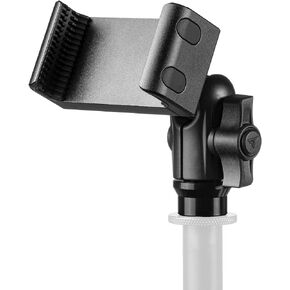 Tackform Phone Holder for Mic Stand - Pro Grade, Lightweight, Anti-Slip Mount Ideal for Musicians, Live Performers, Studio Recording | Compatible with All iPhone Models, Galaxy Devices and More