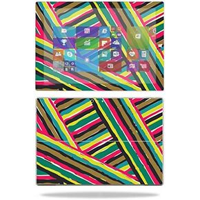 MightySkins Skin Compatible with Microsoft Surface Pro 3 Tablet Skins wrap Sticker Skins Split Color