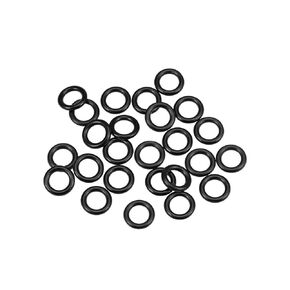uxcell Nitrile Rubber O-Rings 8mm OD 5mm ID 1.5mm Width, Metric Nitrile Rubber Sealing Gasket for Automotive Machine Plumbing, Pack of 25