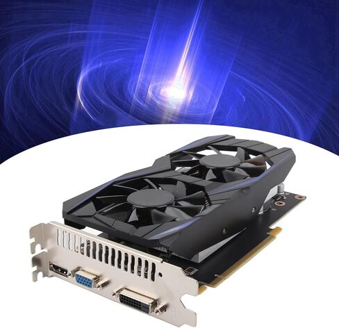 Yunir Gaming Graphics Card, GTX550Ti 6GD5 GDDR5 6144MB 192BIT Computer Graphics Card, with VGA DVI Interface, for Desktop Computer Gaming (GTX550Ti 6GB) in Saudi Arabia