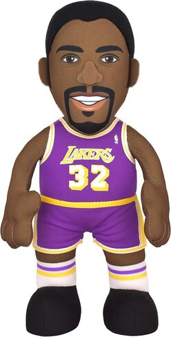 Bleacher Creatures Los Angeles Lakers Magic Johnson 10" Plush Figure - A Legend for Play Or Display in Saudi Arabia