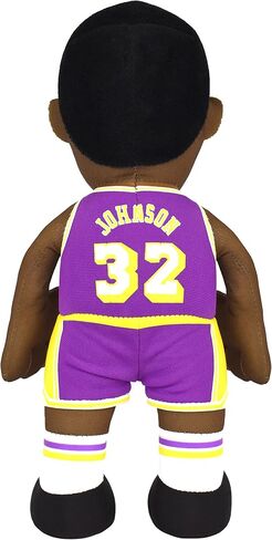 Bleacher Creatures Los Angeles Lakers Magic Johnson 10" Plush Figure - A Legend for Play Or Display in Saudi Arabia