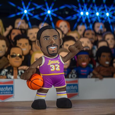 Bleacher Creatures Los Angeles Lakers Magic Johnson 10" Plush Figure - A Legend for Play Or Display in Saudi Arabia