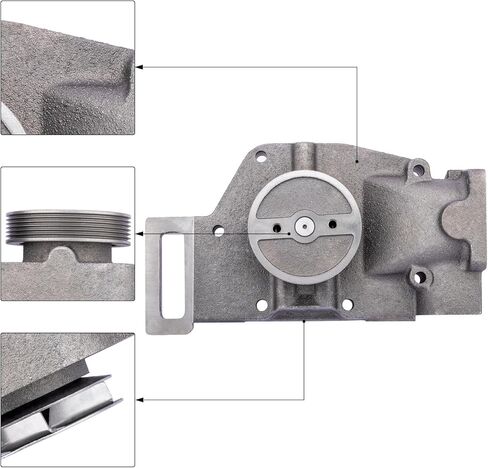 مضخة مياه 3803605 3803361 LYWP111409 3067998 3076529 3803361 3803605RX لمحرك Cummins N14 855 لـ 2001-2002 Freightliner كولومبيا 98686HM in Kuwait