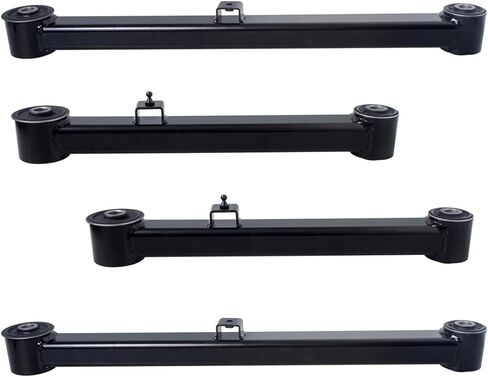 4Pc Suspension Kit Rear Upper and Rear Lower Control Arm Compatible With 2013-2018 Ram 1500 Pickup (Trailing Arm Replace # K642932 K643334 4877160AA 4877161AA) in Saudi Arabia