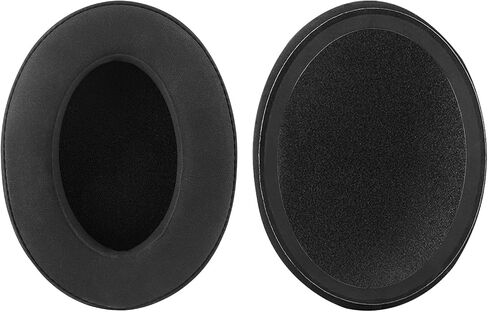 Geekria Comfort Velour Replacement Ear Pads for Sennheiser PXC350, HD380, PC350, PC350 SE, PXE350, HME95, HMEC250, HD380 PRO Headphones Ear Cushions, Ear Cups Cover Repair Parts (Black) in Saudi Arabia