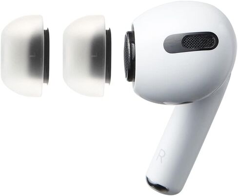 AZLA SednaEarfit MAX لـ Airpods Pro - زوجان من أطراف الأذن البديلة لـ AirPods Pro وPro الجيل الثاني - أطراف أذن من السيليكون الناعم المضادة للانزلاق - تناسب علبة الشحن (الحجم ML) in Kuwait