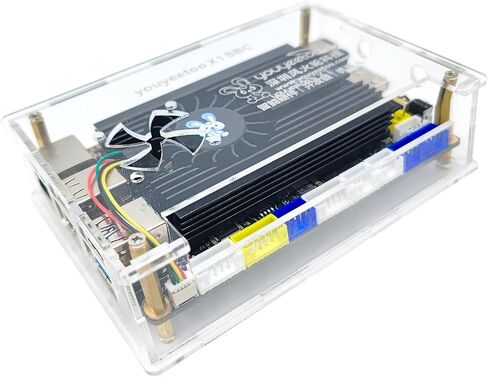WayPonDEV Acrylic Case for X1 X86 Windows Single Board Computer in Saudi Arabia