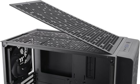 Thermaltake Ceres CA-1Y2-00M1WN-00 CS8724 300 TG ARGB Black E-ATX Motherboard Air Flow Oriented Middle Tower PC Case in Saudi Arabia
