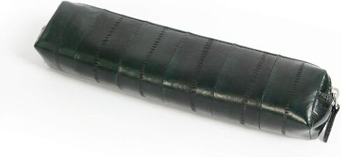 EEL Skin Leather Compact Pen CASE (Black) in Saudi Arabia