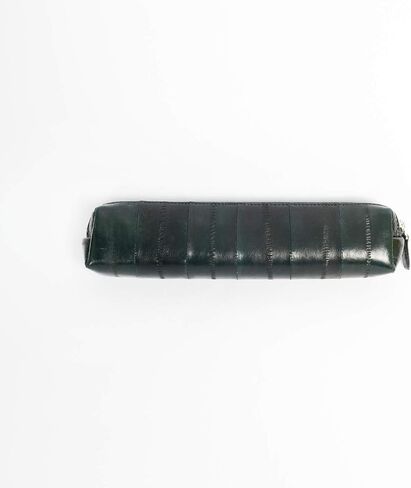 EEL Skin Leather Compact Pen CASE (Black) in Saudi Arabia
