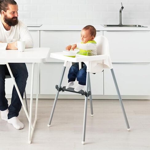 High Chair Footrest Non-Slip High Chair Foot Rest Height Adjustable Highchair Footrest Polypropylene Footstool for Baby Highchair Accessories Compatible with Most Highchairs in Saudi Arabia