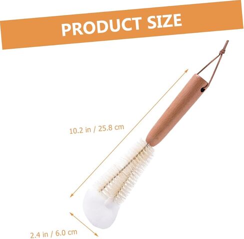 GLEAVI Coffee Cup Cleaning Brush Bottle Cleaner Brush Water Bottle Brush Bottle Cleaners Bottle Cleaning Bottle Scrubber Cup Brush Pot Brush Mug Brush Teapot Brush Head in Saudi Arabia