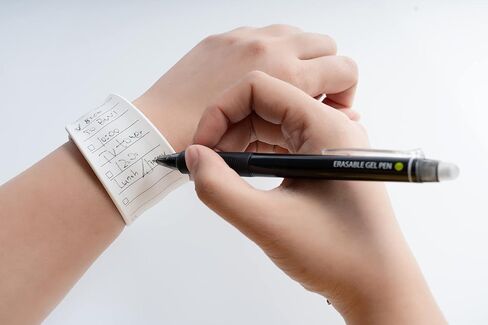 سوار معصم L Young المحمول القابل للارتداء من السيليكون القابل لإعادة الاستخدام للقيام بقائمة سوار صفعة للسجلات الخارجية والرعاية الصحية والتعلم (النوع C) in Kuwait